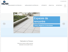 Tablet Screenshot of helfer-sa.ch